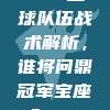 803篮球队伍战术解析，谁将问鼎冠军宝座？🤔