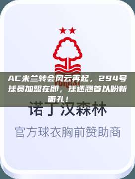 AC米兰转会风云再起，294号球员加盟在即，球迷翘首以盼新面孔！👀